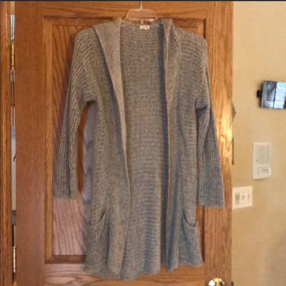 En Créme Sweater with Hood - Picture 1 of 5
